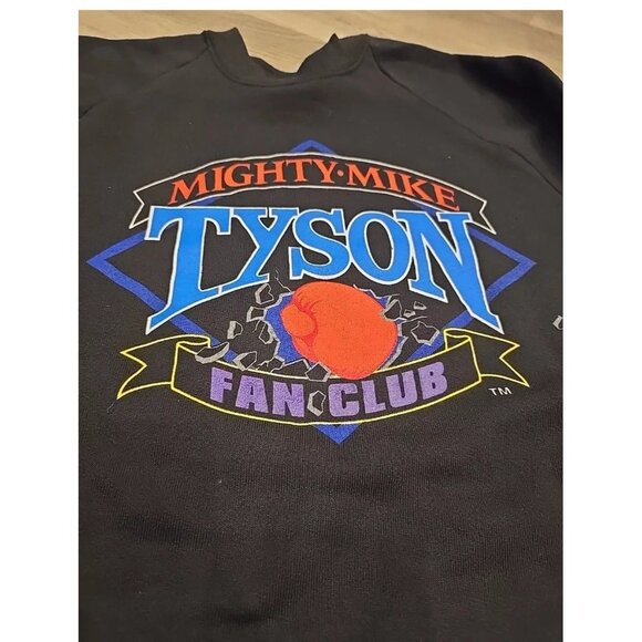 Lot 5 MIKE TYSON DON KING Boxing Sweatshirts Deadstock HOODIE Retro 90s Vintage - Picture 4 of 13